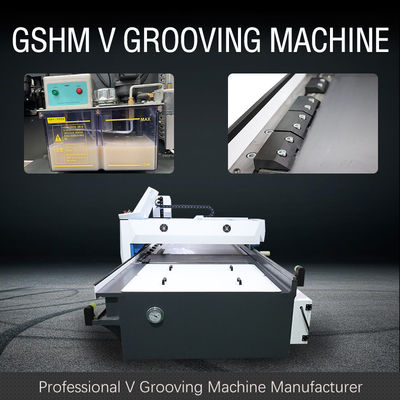 Машина паза CE v для машины CNC v изготовления Signage металла калибруя