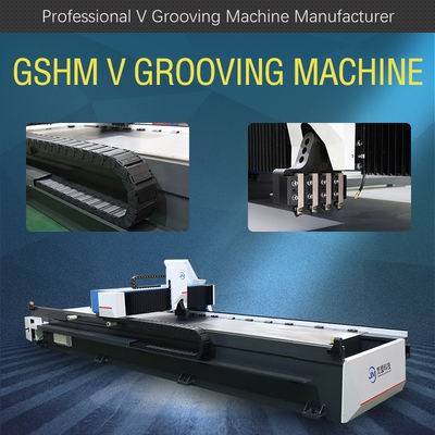 Автомат для резки 1225mm x 2440mm Cnc v машины резца паза металлического листа v