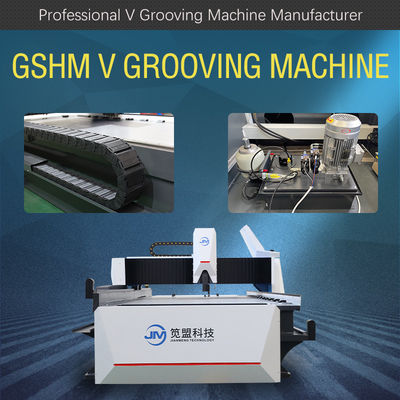 Автомат для резки 1225mm x 2440mm Cnc v машины резца паза металлического листа v