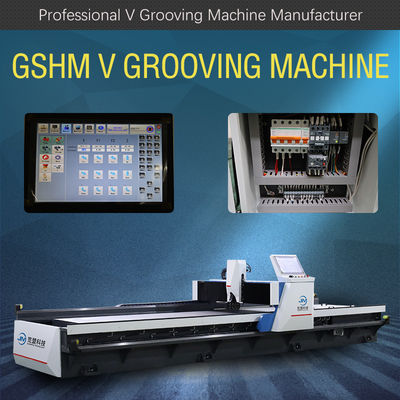 Автомат для резки 1225mm x 2440mm Cnc v машины резца паза металлического листа v